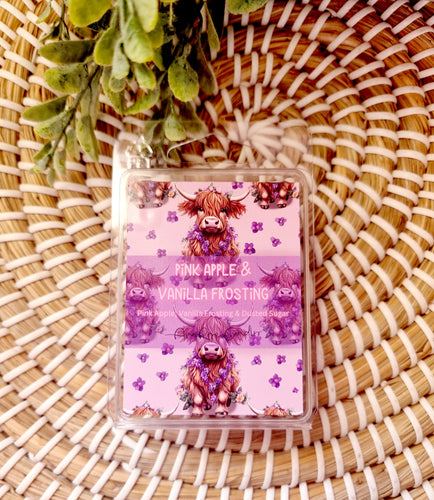 Pink Apple & Vanilla Frosting Wax Melts