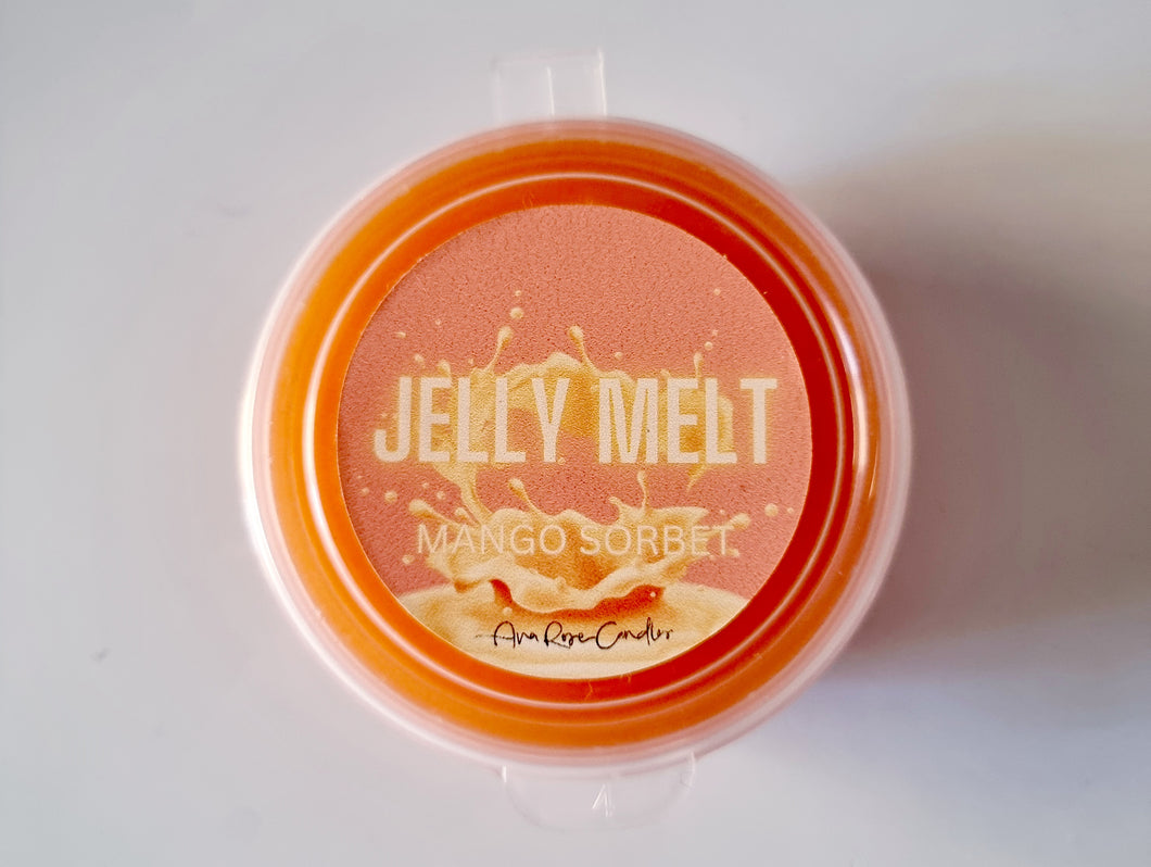 Mango Sorbet Jelly Melt