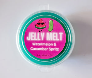 Watermelon Cucumber Spritz Jelly Melt