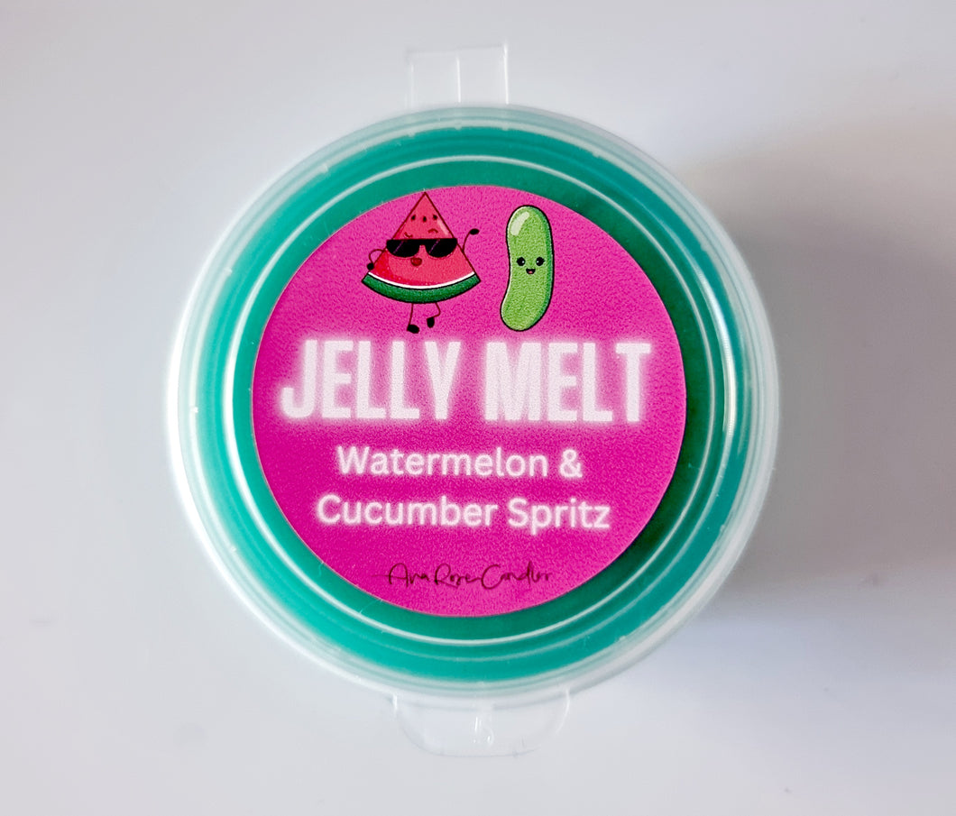 Watermelon Cucumber Spritz Jelly Melt